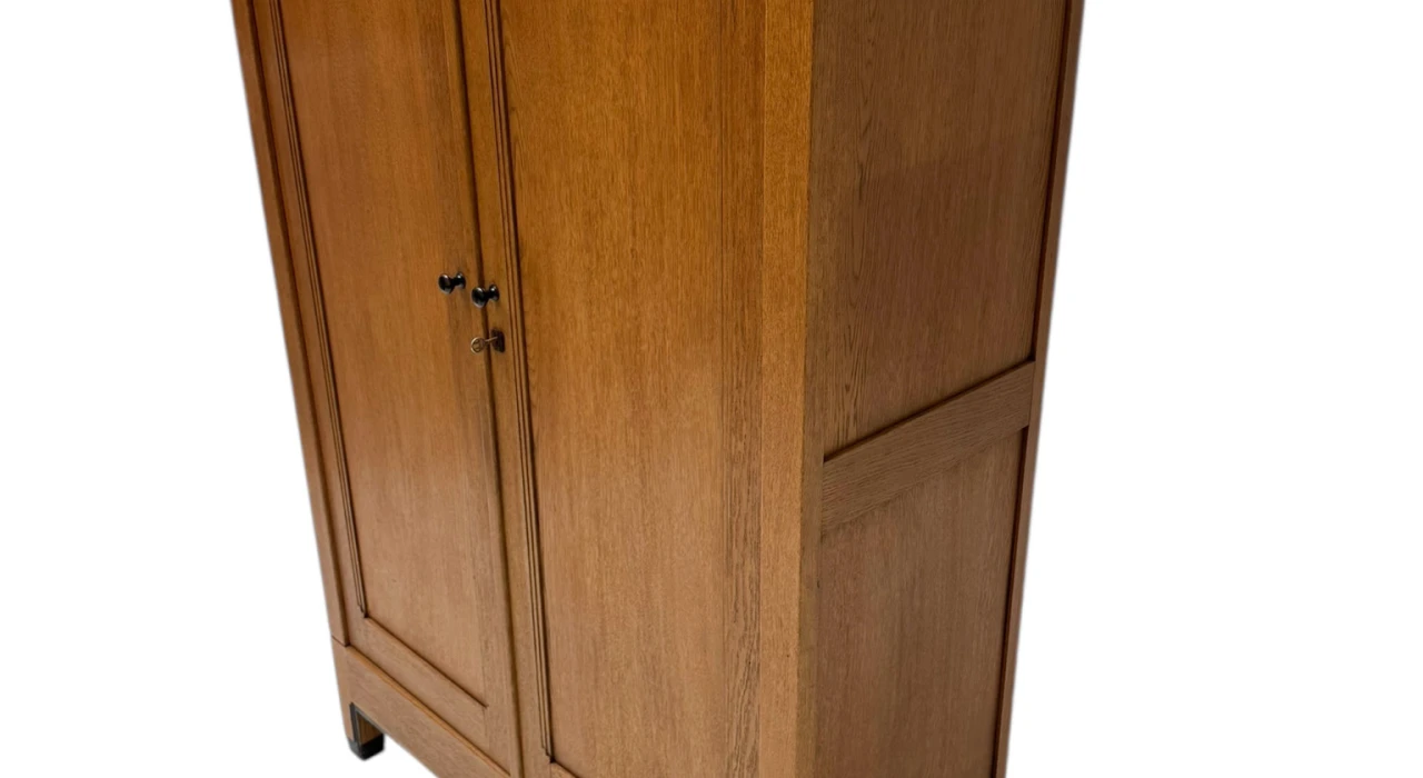 Art Deco Amsterdamse School Armoire by Hildo Krop for Gebroeders Monsieur